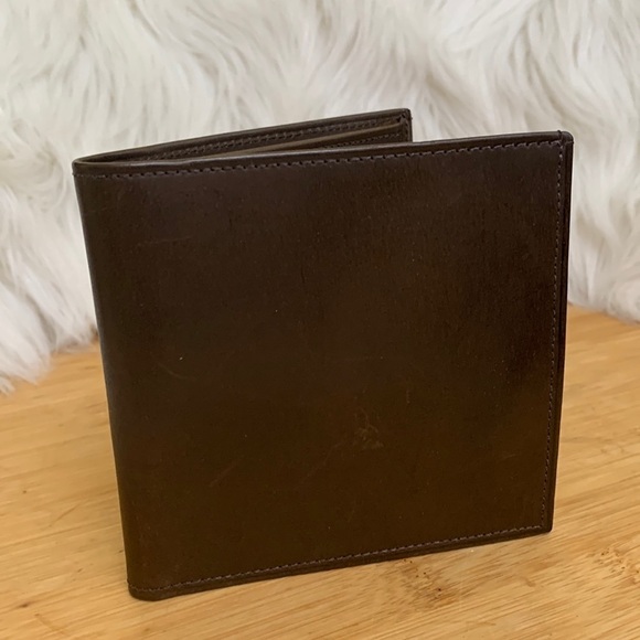 Coach Vintage 80’s Water Buffalo Leather Slim Billfold Wallet + Mini Coach Book - Picture 3 of 17
